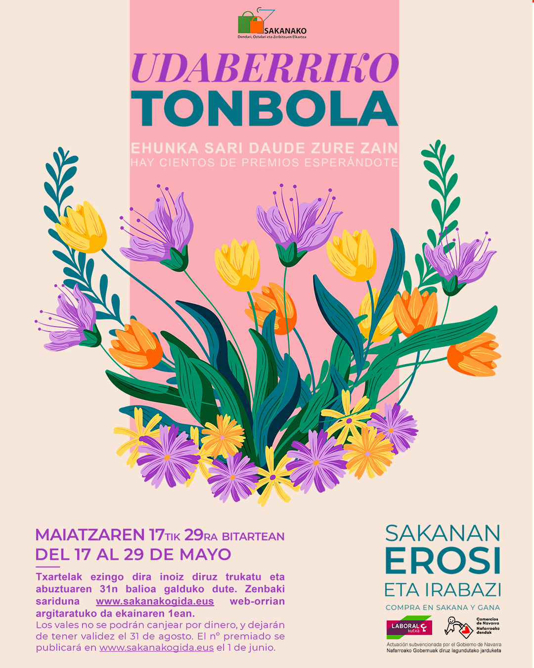 cartel udaberriko tonbola